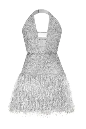 AMINA SPARKLING MINI DRESS