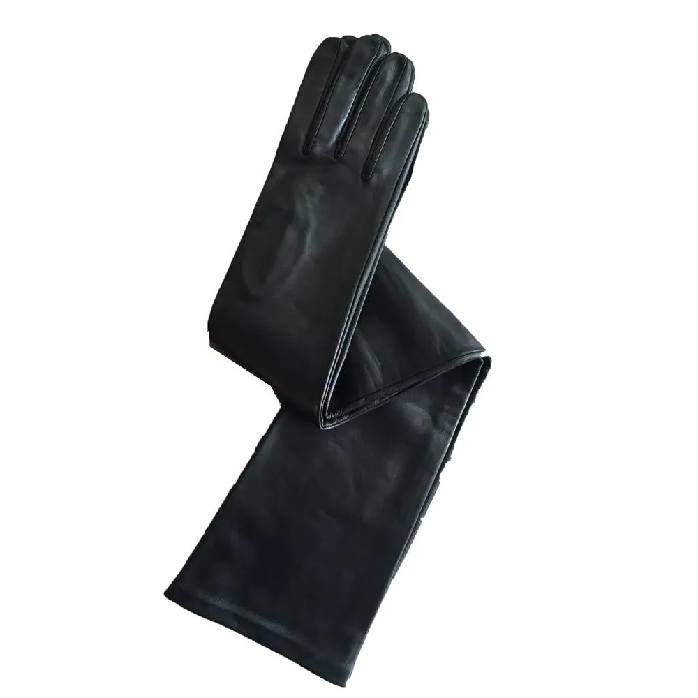 Montserrat 16BT - Women's Silk Lined Leather Opera Gloves