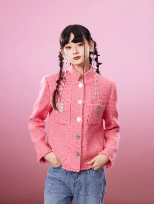 MUKZIN Pink Original Popular New Comfortable Coat