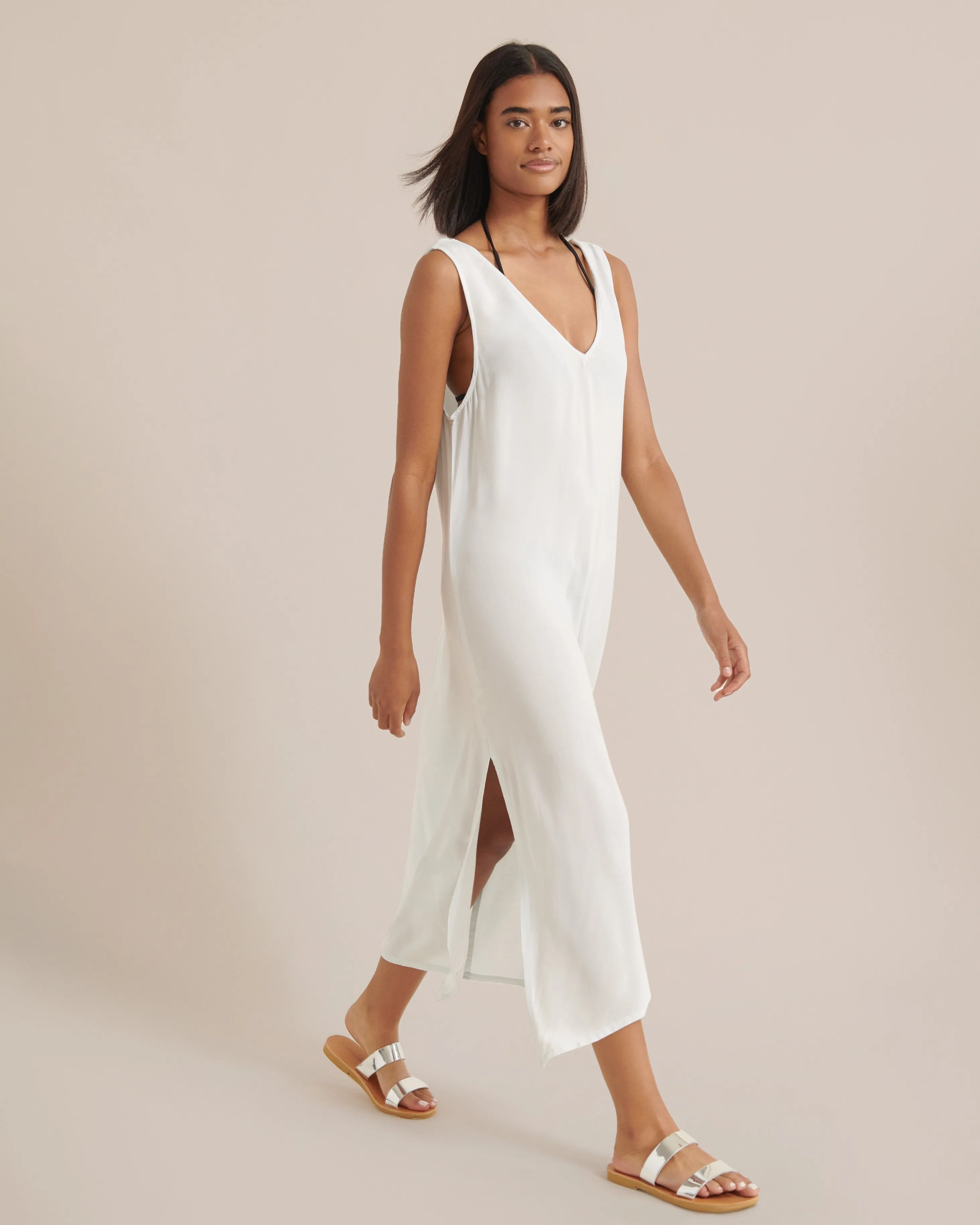 Noemie Sleeveless Swim Cover-Up