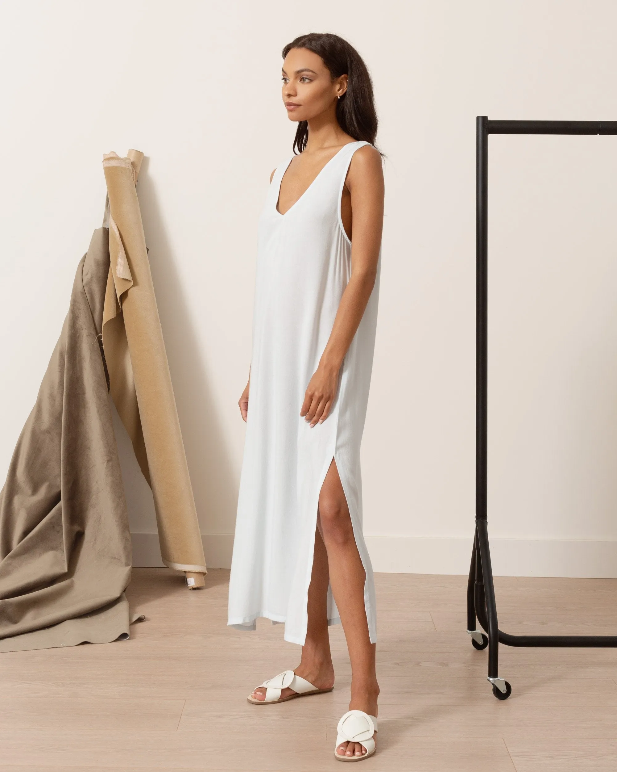 Noemie Sleeveless Swim Cover-Up