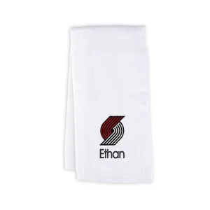 Personalized Portland Trail Blazers Burp Cloth