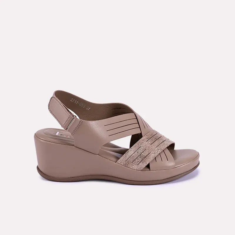 Sable Brown Casual Sandals 0421292