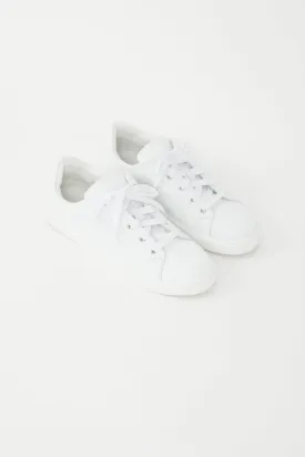 White Avantage Low Top Sneaker